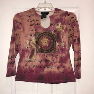 Fitted, Detail Beaded Top.  Beautifully made